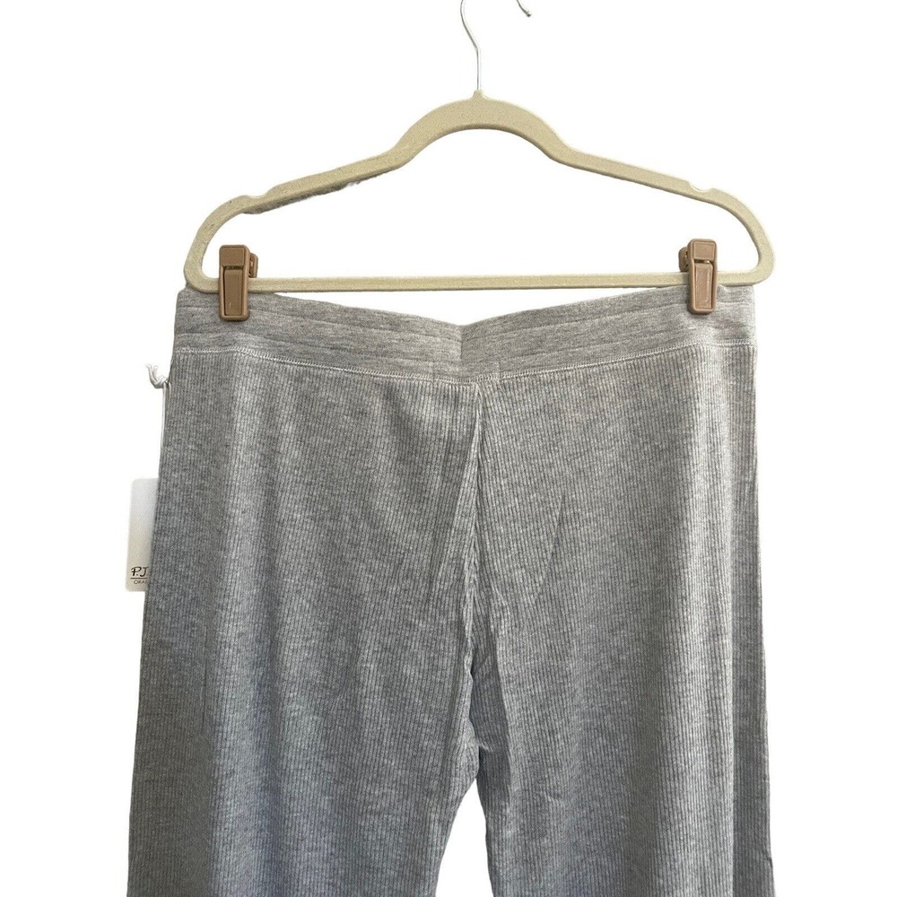 NWT PJ Salvage Large Ribbed Heather Gray Thermal Knit Lounge Pajama Pants #1608 - Picture 8 of 11